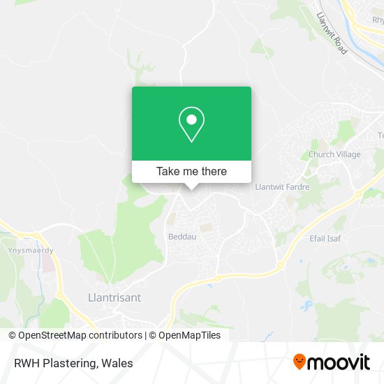RWH Plastering map