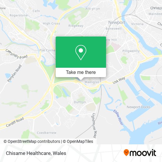 Chisame Healthcare map