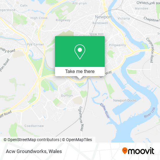 Acw Groundworks map