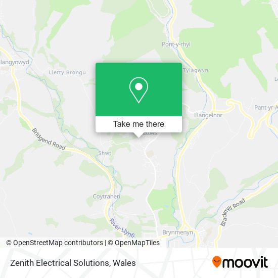 Zenith Electrical Solutions map