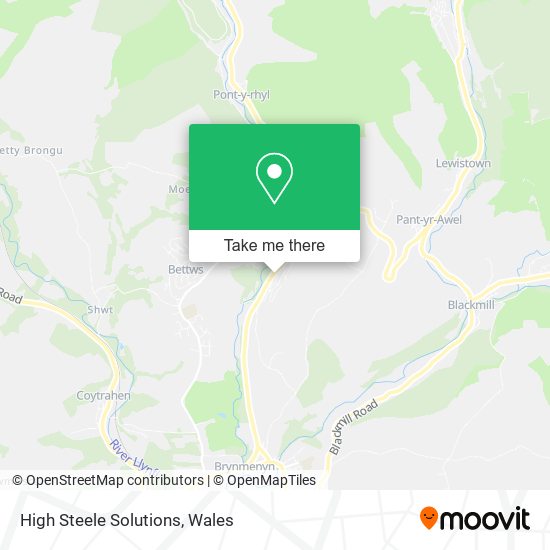 High Steele Solutions map