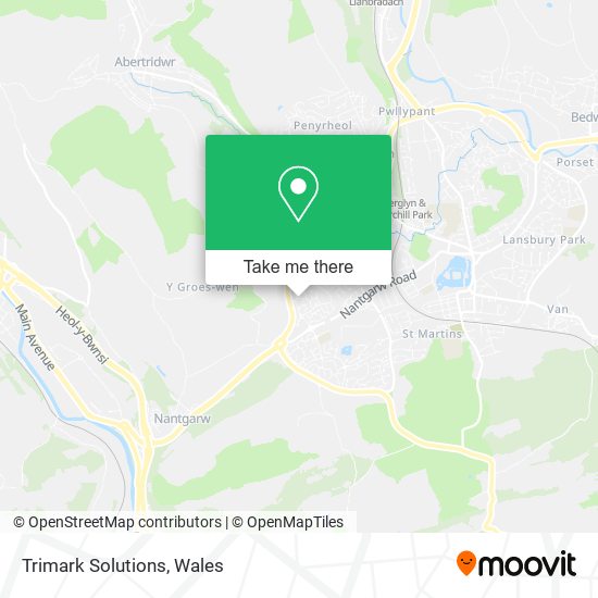 Trimark Solutions map