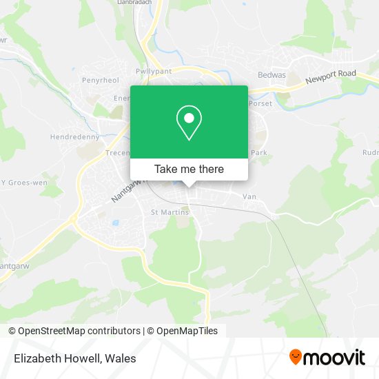 Elizabeth Howell map
