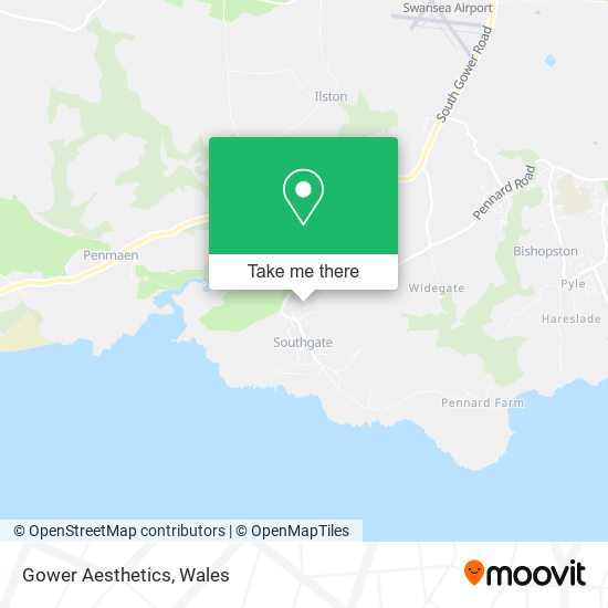 Gower Aesthetics map