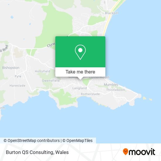 Burton QS Consulting map