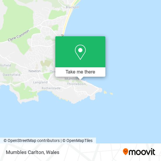 Mumbles Carlton map