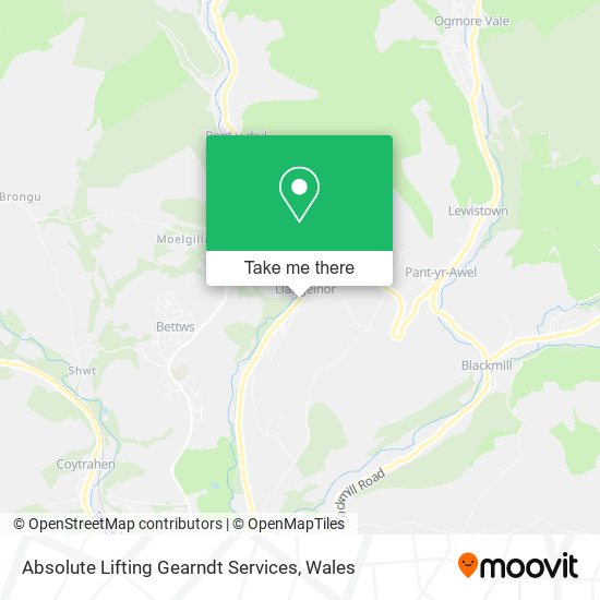 Absolute Lifting Gearndt Services map