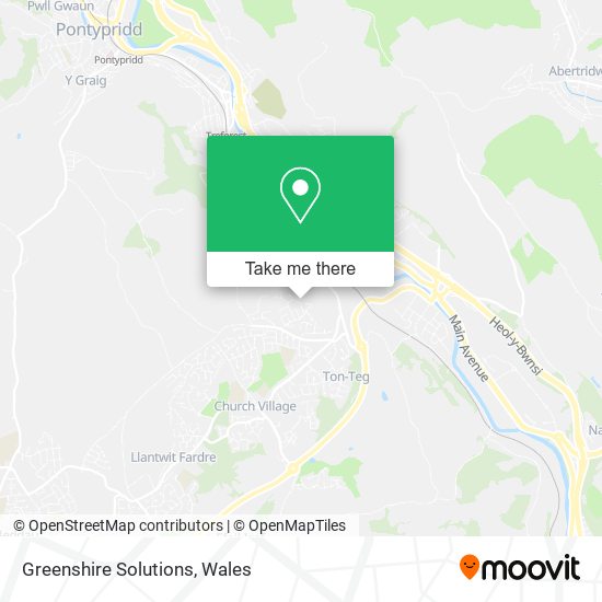 Greenshire Solutions map