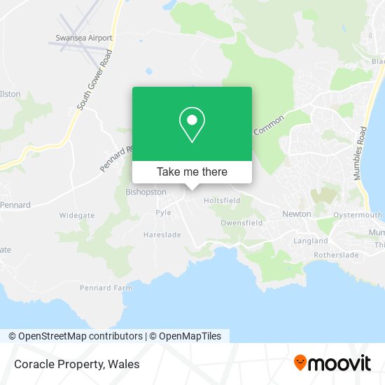 Coracle Property map