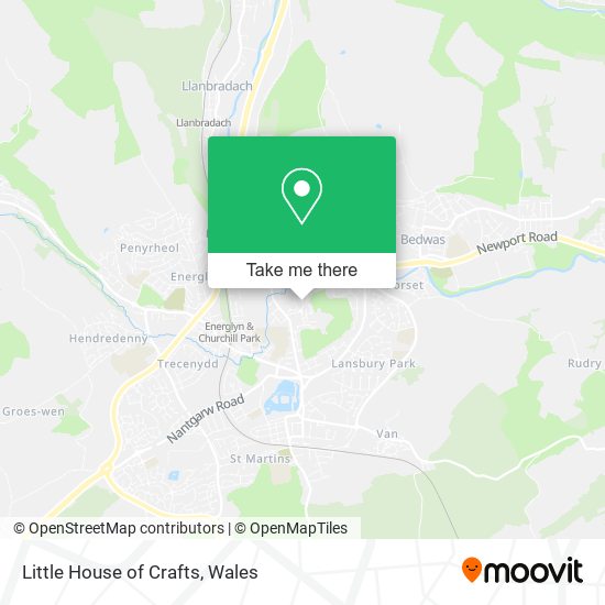 Little House of Crafts map