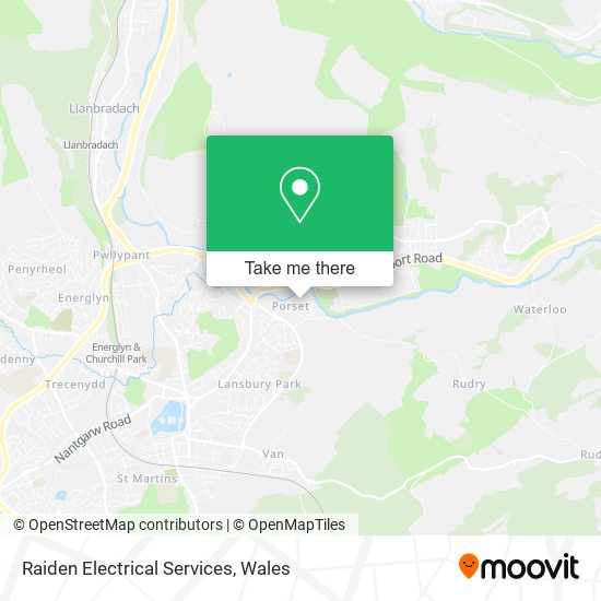 Raiden Electrical Services map