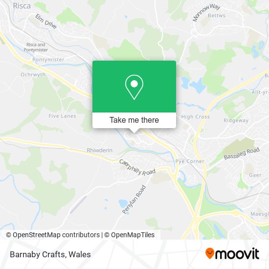 Barnaby Crafts map