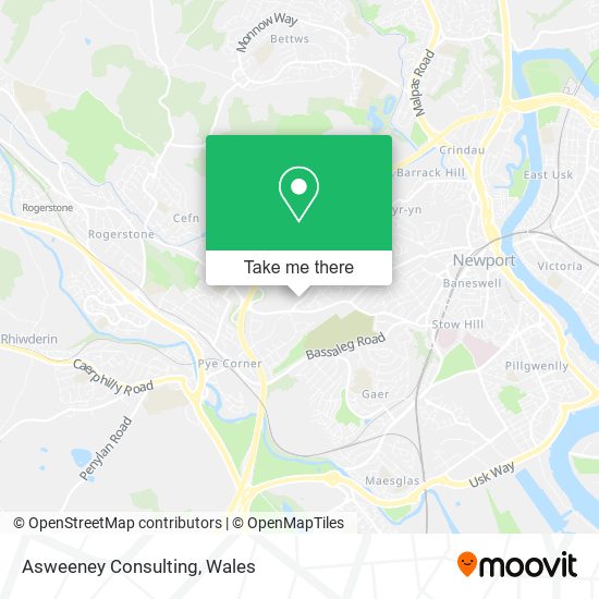Asweeney Consulting map
