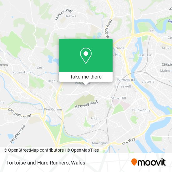 Tortoise and Hare Runners map