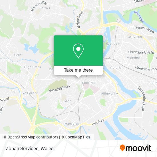 Zohan Services map