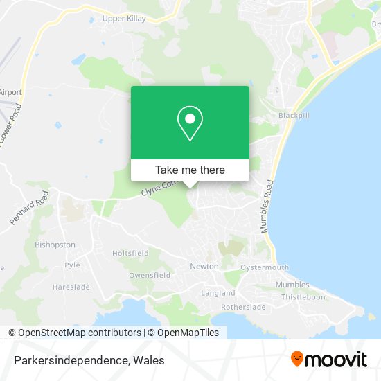 Parkersindependence map