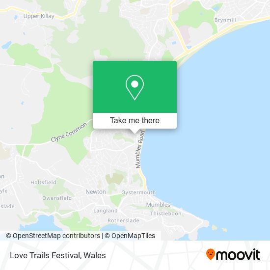 Love Trails Festival map