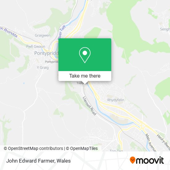 John Edward Farmer map