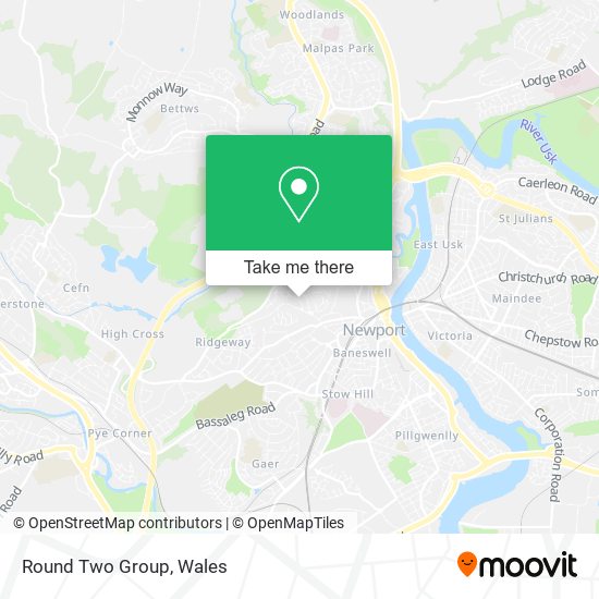 Round Two Group map