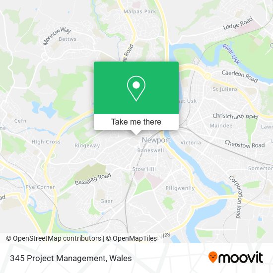 345 Project Management map