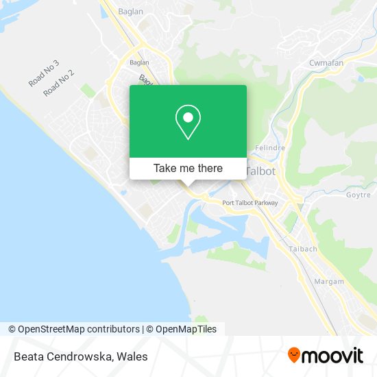 Beata Cendrowska map