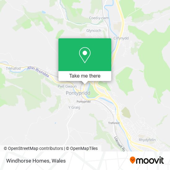 Windhorse Homes map