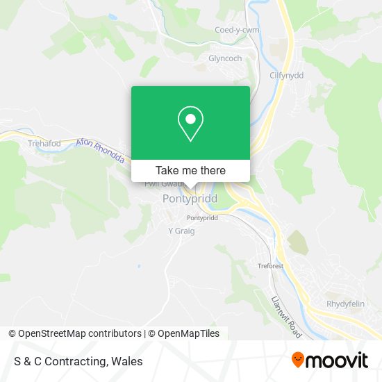 S & C Contracting map
