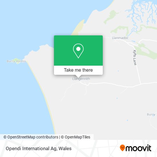 Opendi International Ag map