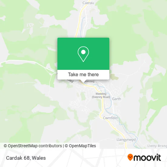 Cardak 68 map