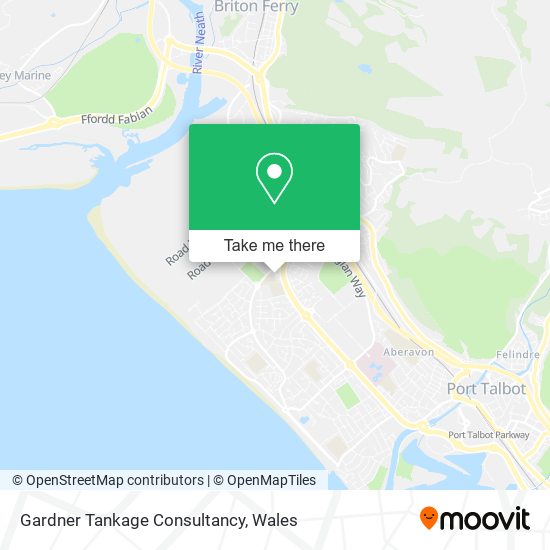 Gardner Tankage Consultancy map