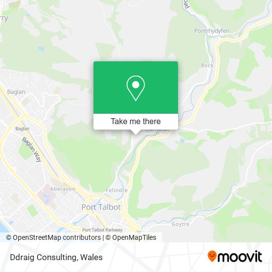 Ddraig Consulting map