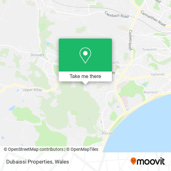 Dubaissi Properties map