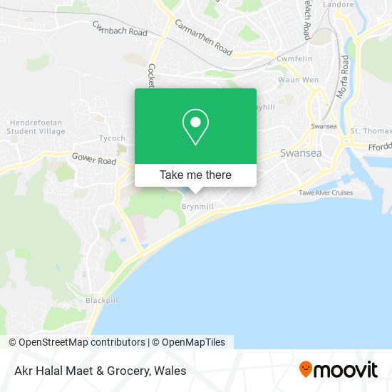 Akr Halal Maet & Grocery map