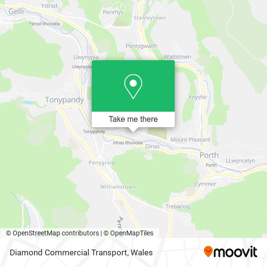 Diamond Commercial Transport map