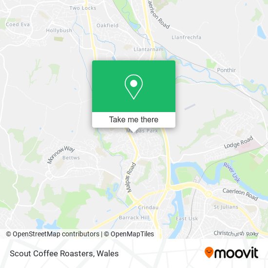 Scout Coffee Roasters map
