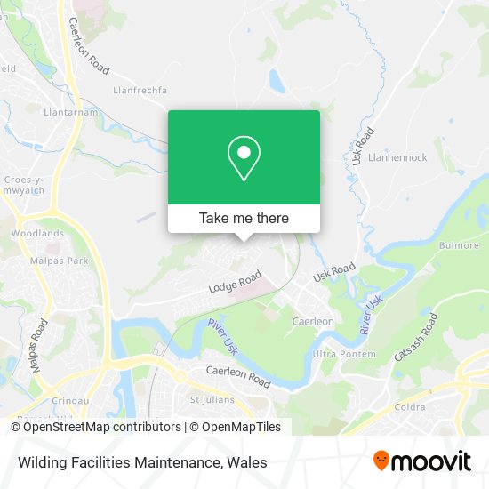 Wilding Facilities Maintenance map