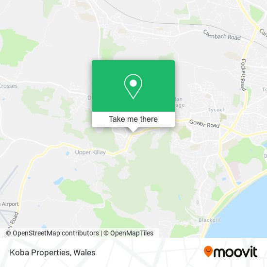 Koba Properties map