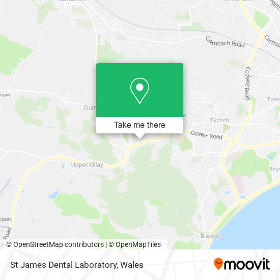St James Dental Laboratory map