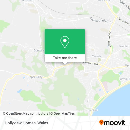 Hollyview Homes map