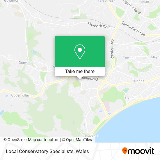 Local Conservatory Specialists map