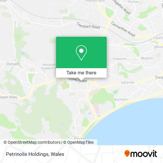 Petrinolis Holdings map