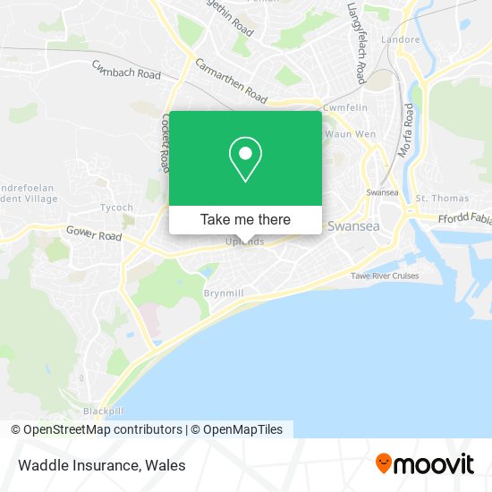 Waddle Insurance map