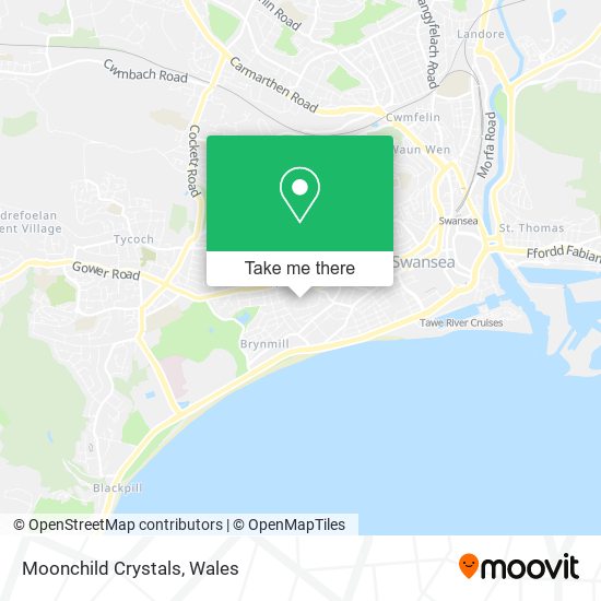 Moonchild Crystals map