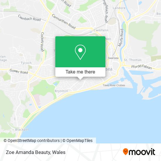 Zoe Amanda Beauty map