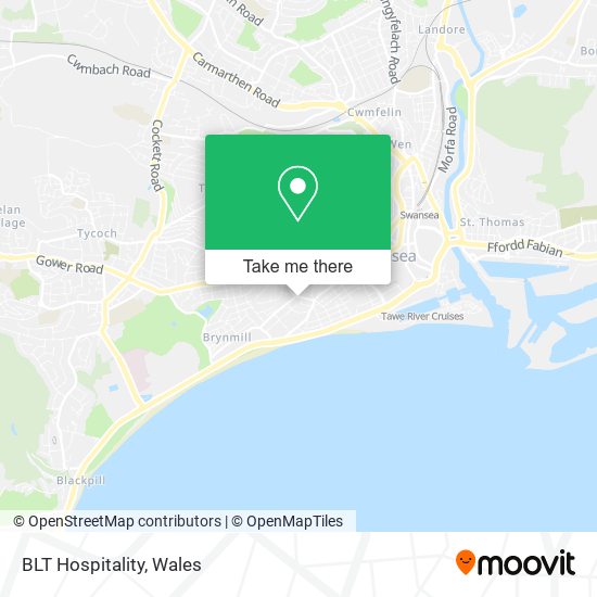 BLT Hospitality map
