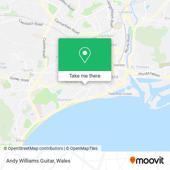 Andy Williams Guitar map