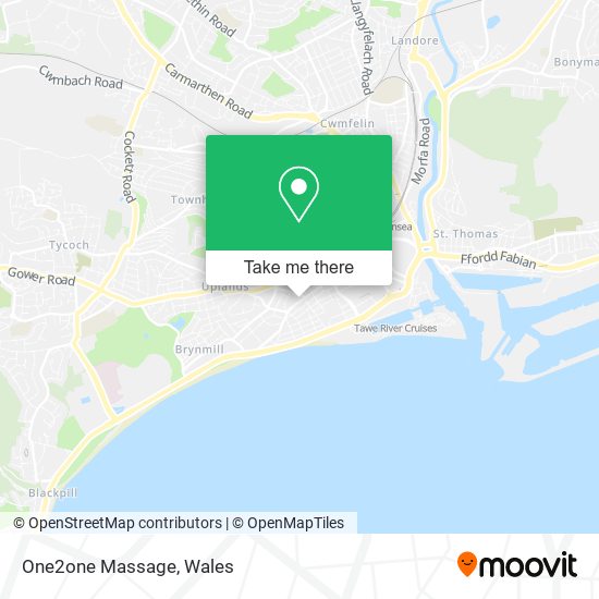 One2one Massage map