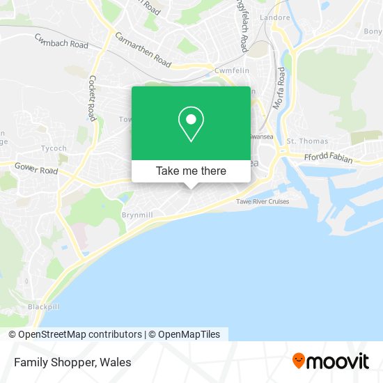 Family Shopper map