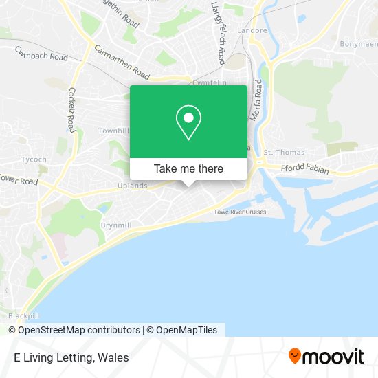 E Living Letting map