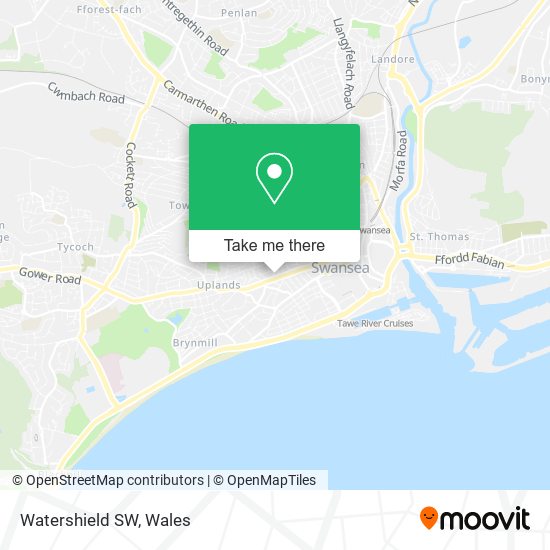 Watershield SW map